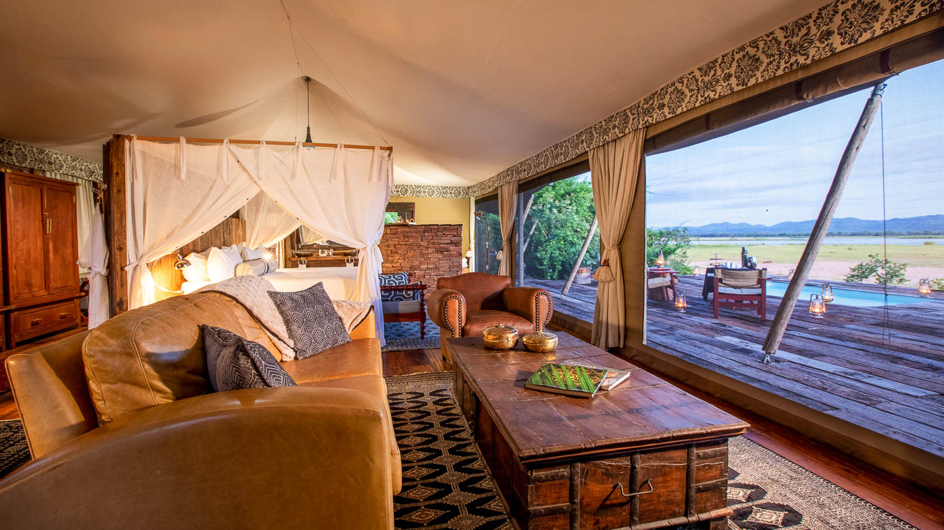 Tembo Plains Camp, Zimbabwe © Great Plains Conservation