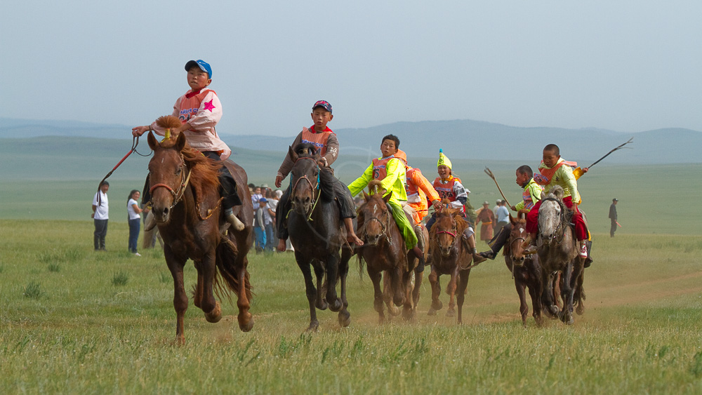 Le Naadam, festival traditionnel en Mongolie