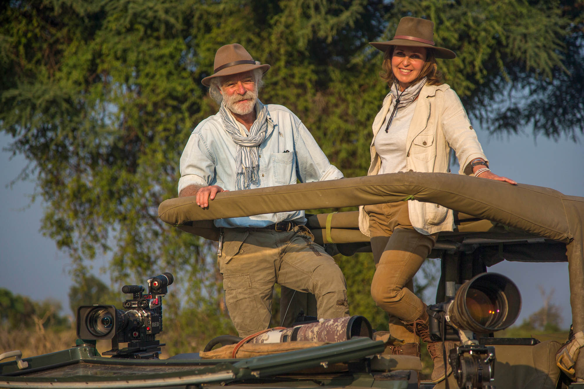 Beverly et Dereck Joubert © Wildlife Films