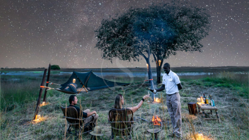 Sleepout à Liuwa, Zambie