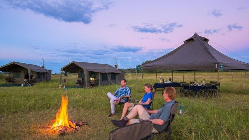 Campement itinérant, Botswana © Tous droits réservés