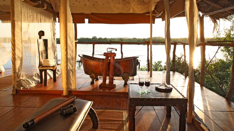 What if you took a bath… in Selous, Tanzania