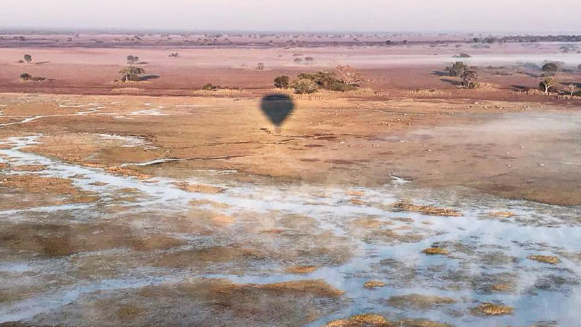 Busanga Balloon Safari, Zambia