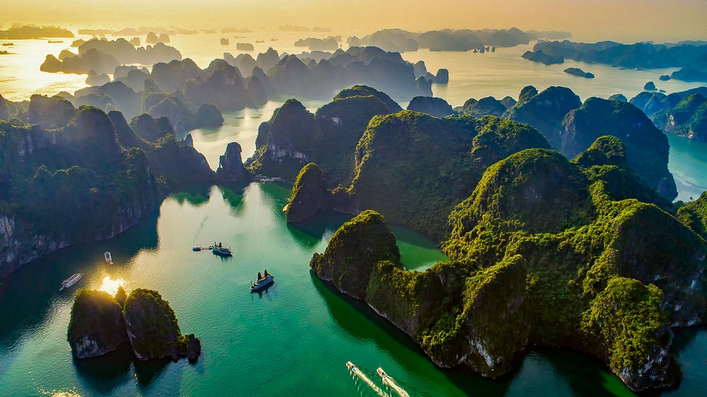 Baie d'Halong, Vietnam