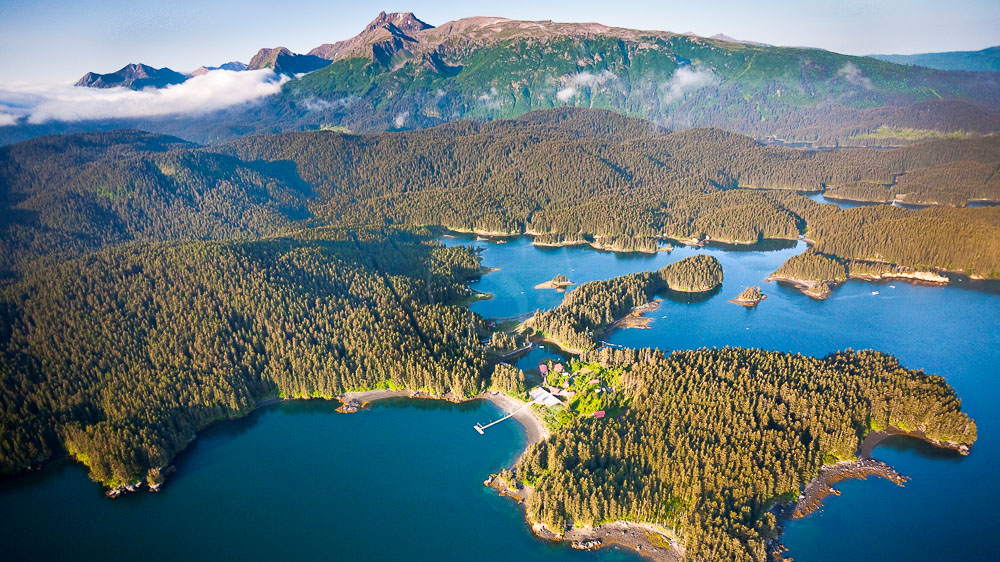 Tutka bay lodge, Alasla, Etats Unis
