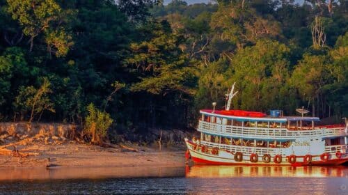 Navigation en Amazonie