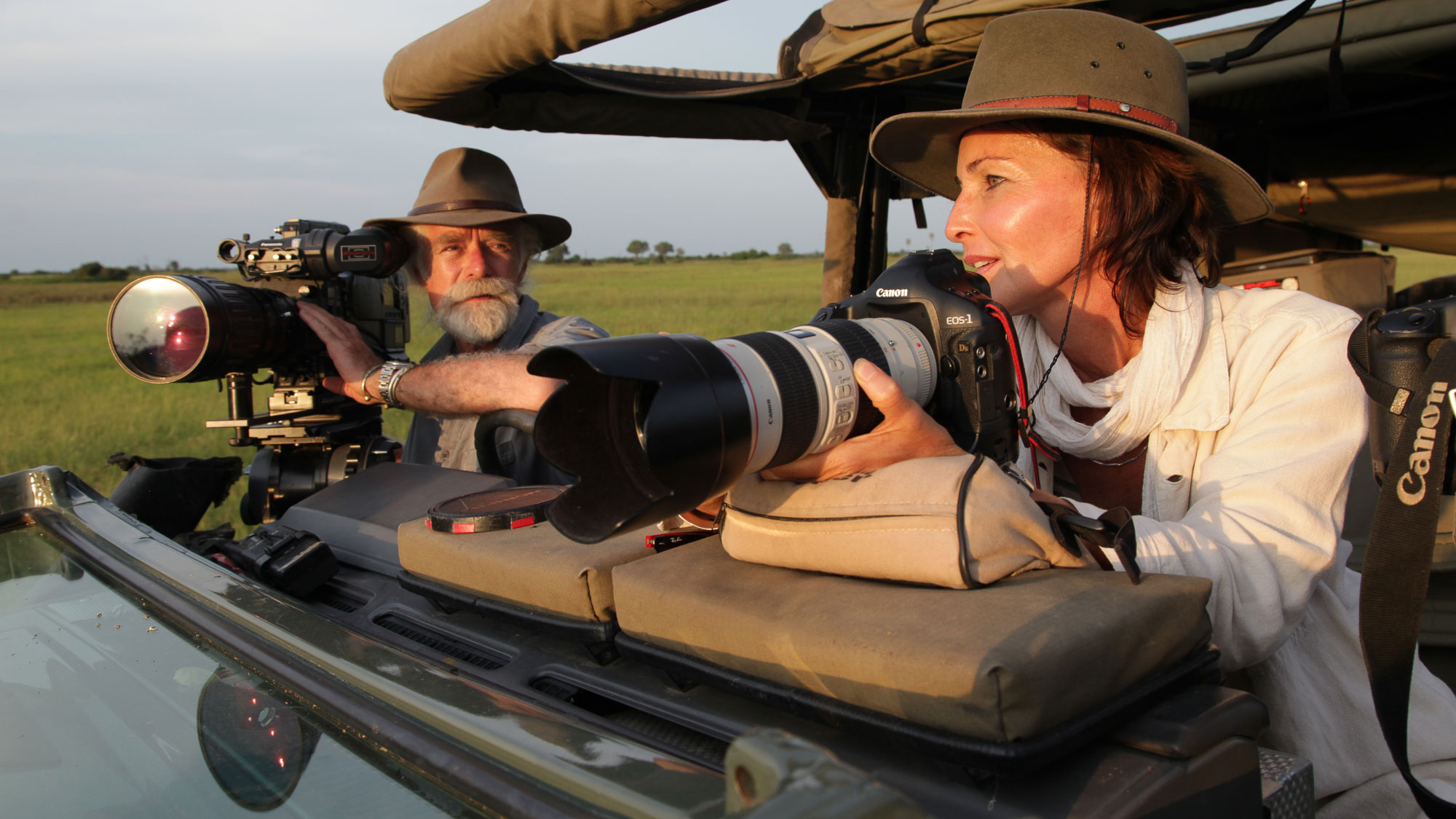 Beverly and Dereck Joubert © Wildlife Films