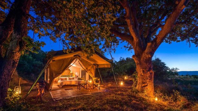 John’s Camp Mana Pools, Zimbabwe © Dana Allen, Robin Pope