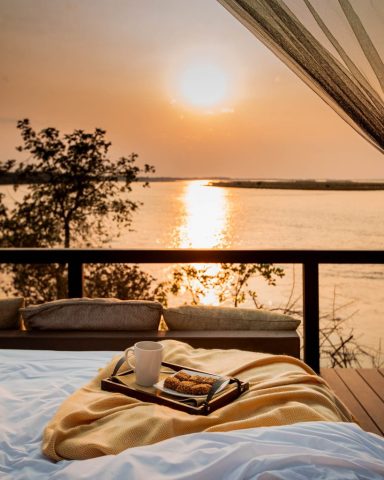 Chiawa Camp Star Bed, Zambie © Chiawa Camp