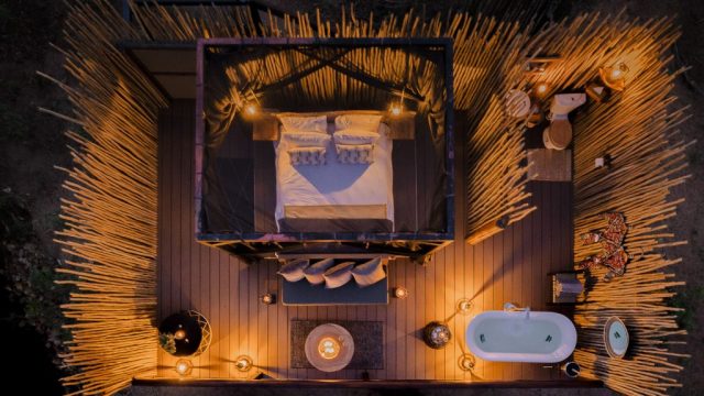 Chiawa Camp Star Bed, Zambie © Chiawa Camp