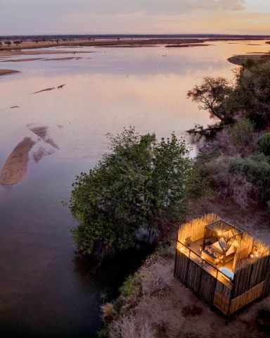 Chiawa Camp Star Bed, Zambie © Chiawa Camp