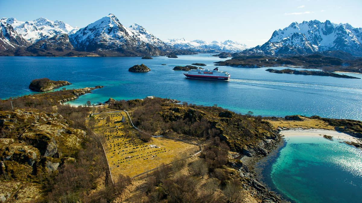 Hurtigruten, Norvège © Hurtigruten