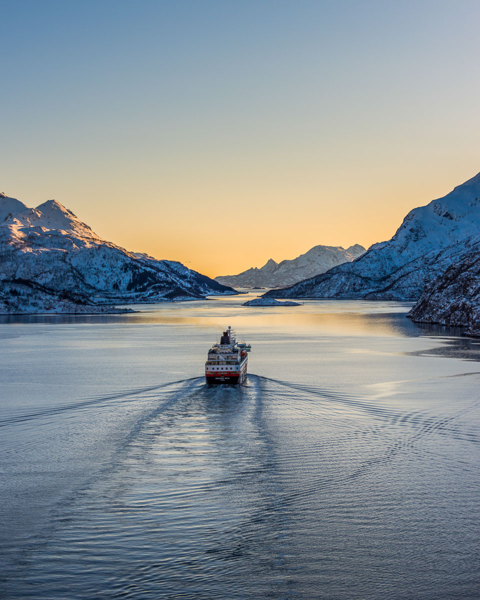 Hurtigruten, Norvège © Hurtigruten