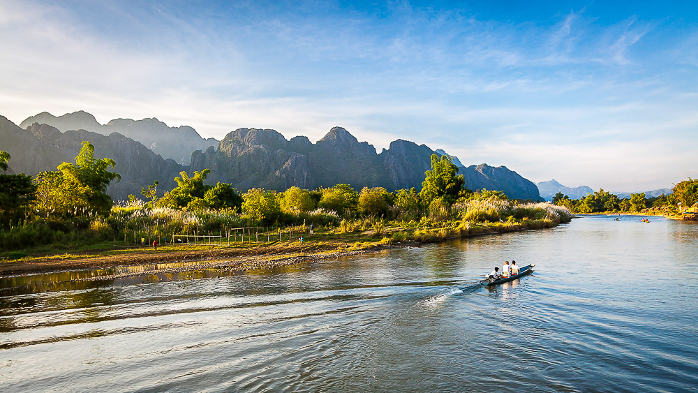 Rivière Nam Song, Laos