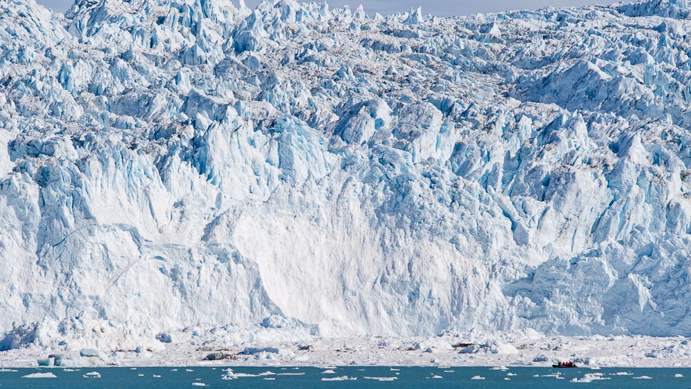 Glacier Eqi, Groenland © Shutterstock
