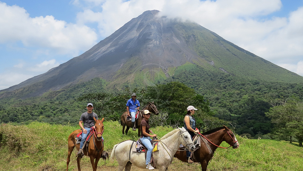 Balades à cheval à Arenal, Costa Rica