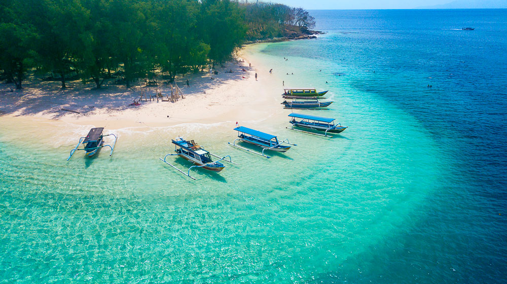 Lombok Gili Kedis Island, Indonésie