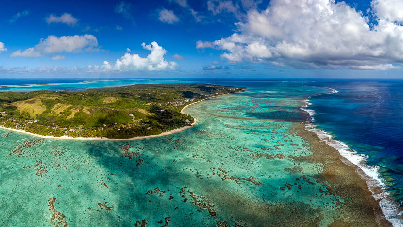 Aitutaki, Îles Cook Polynésie © Shutterstock