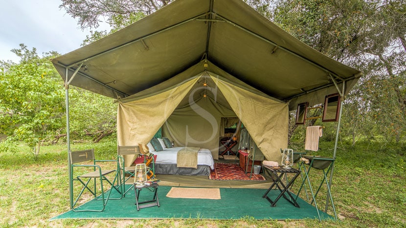 Mobile Camp de luxe au Botswana © DR
