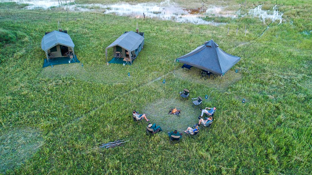 Campement itinérant, Botswana © Tous droits réservés